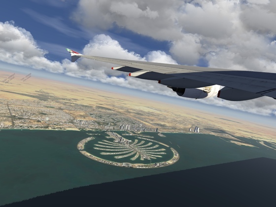 A380 Dubai to Mauritius