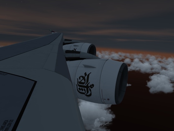 A380 Dubai to Mauritius