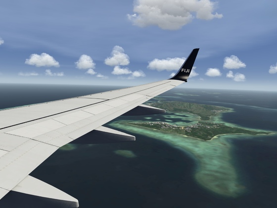 B737-800 FIJI AIRWAYS  AUCKLAND to NADI🇫🇯