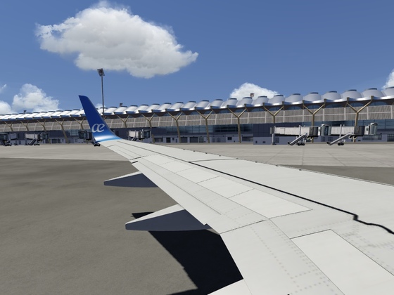 B737-800 AirEuropa to MADRID BARAJAS AIRPORT🇪🇸