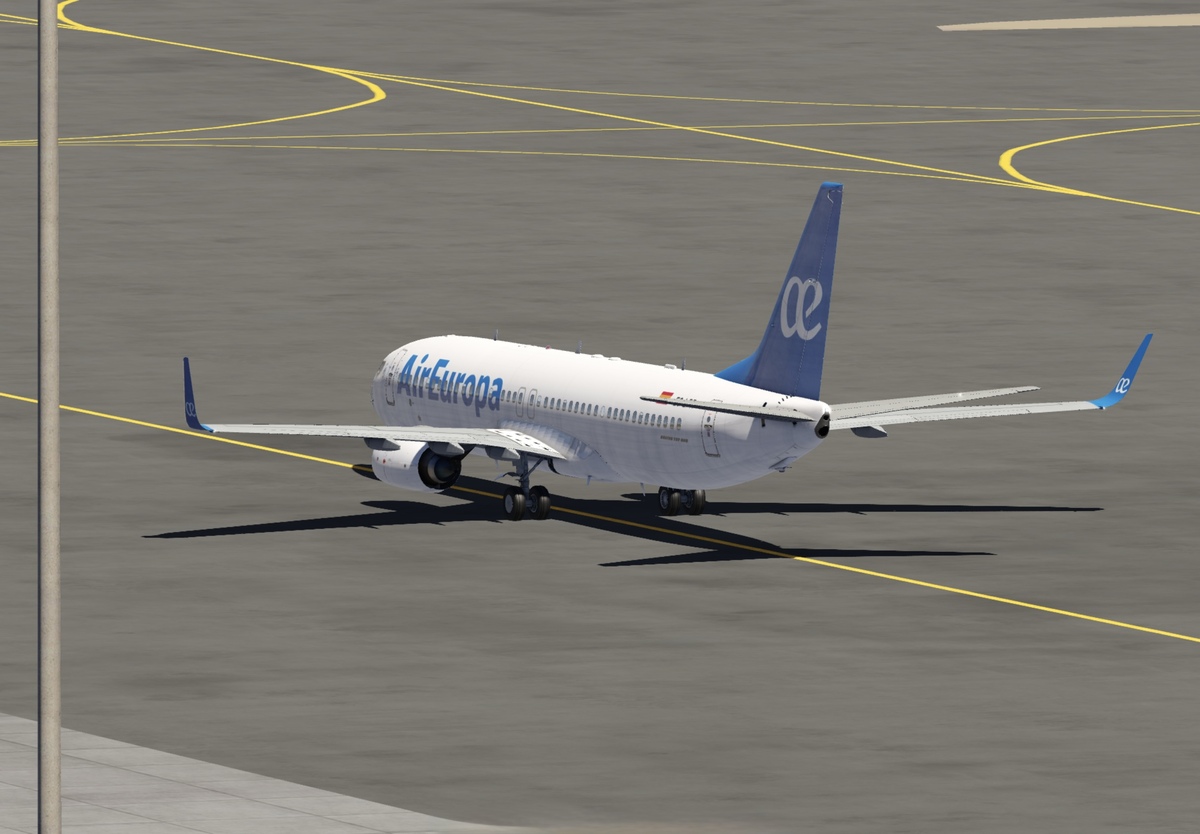 Taxiing to the 36L runway