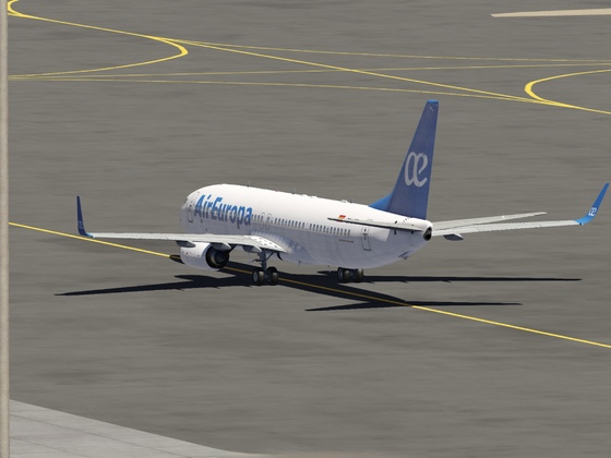 Taxiing to the 36L runway