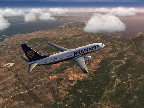 Cruising over Greece