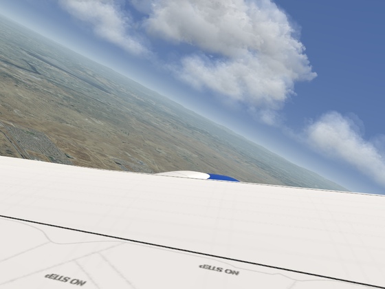 United 787-10 Flight to Long Beach