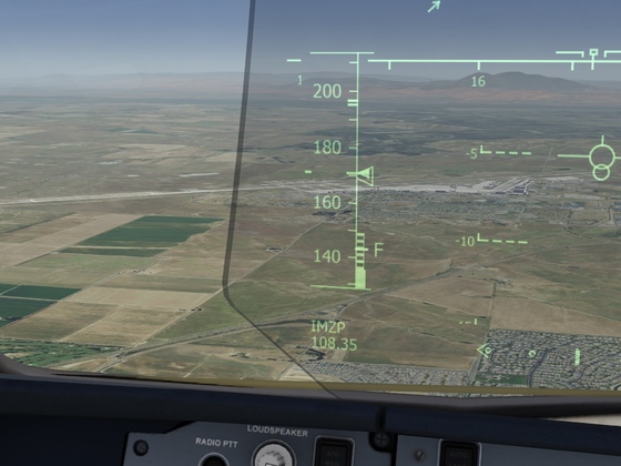 Etihad A380 flight from Palm Springs to Travis AFB