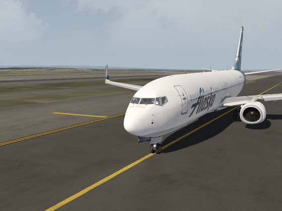 Alaska 737NG departure out of KLAX flight to KMHR Sacramento