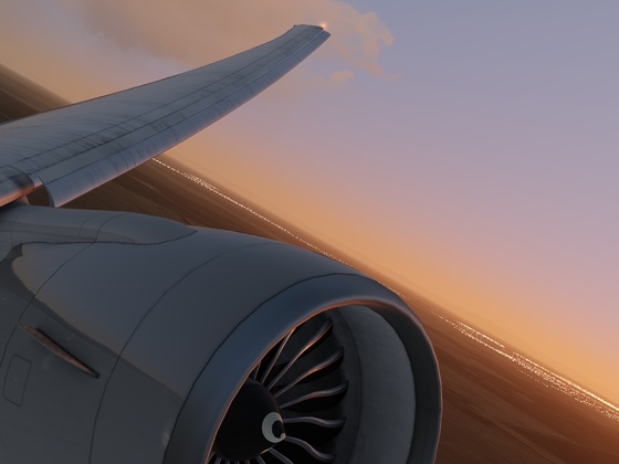 Flight from Beale to St Maarten DHL 777F