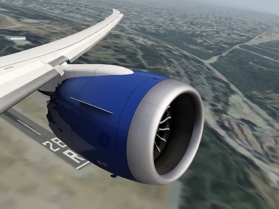 United 787-10 flight to KSMF (Sacramento)