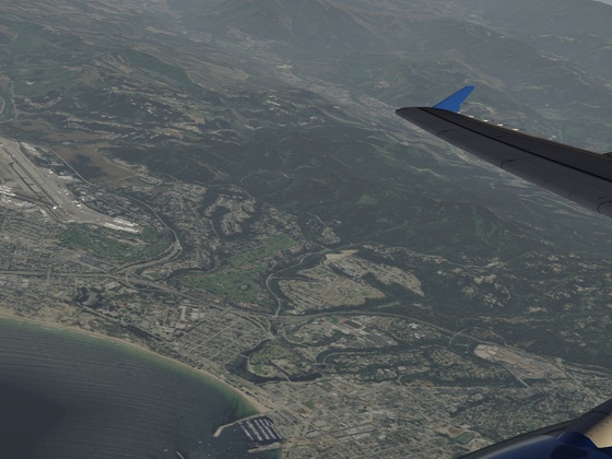 Arrival into KSNS