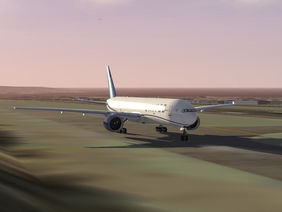 Flight to KSMF Sacramento in United Boeing 777-300ER