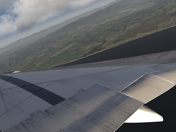 Flight to KSMF Sacramento in United Boeing 777-300ER