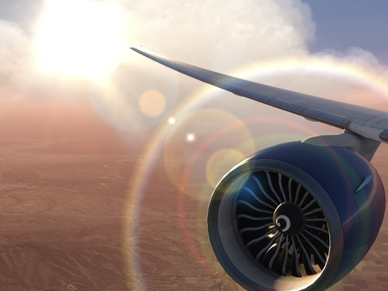 Flight to KSMF Sacramento in United Boeing 777-300ER