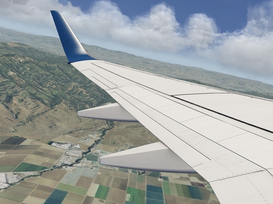 Flight to KAPC Delta Boeing 737NG