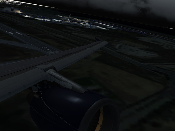 Delta A319 flight from KOAK-KCVH