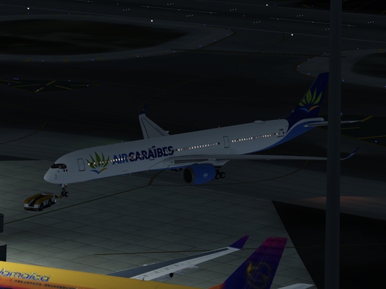 Air Caraïbes A350-1000 flight from KSFO-KMHR