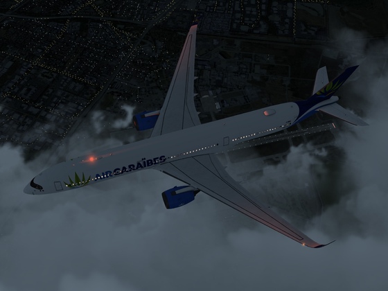 Air Caraïbes A350-1000 flight from KSFO-KMHR