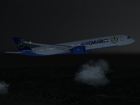 Air Caraïbes A350-1000 flight from KSFO-KMHR