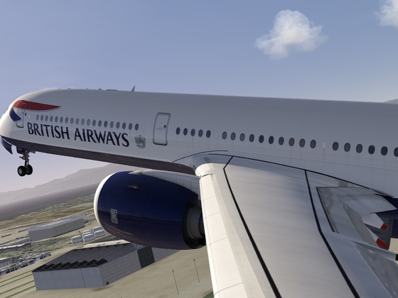 Just some British Airways A350 images