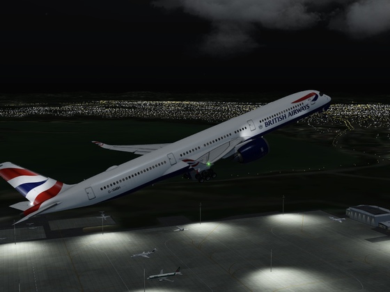 Just some British Airways A350 images