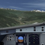 Paro RWY 15 approach from Delhi