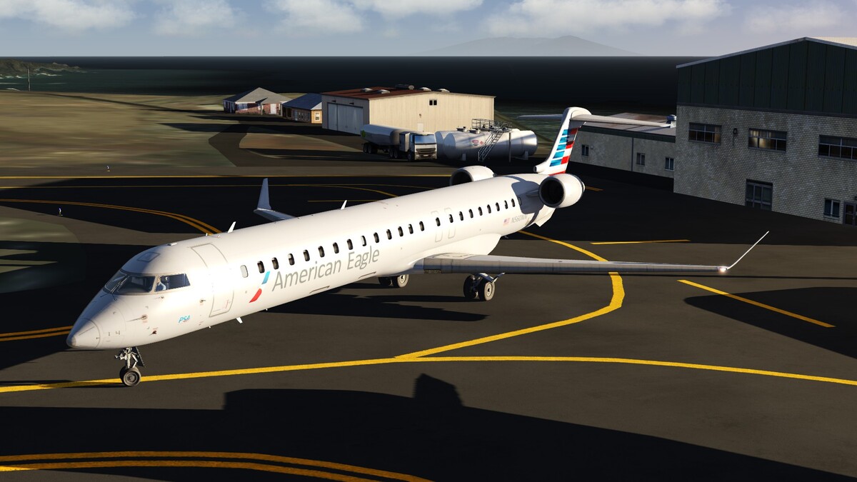 ERJ900 El Hierro Taxying Out