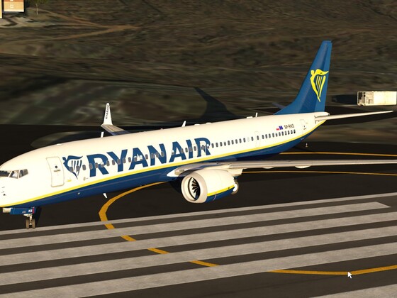 737 MAX Turnabout at El Hierro GCHI