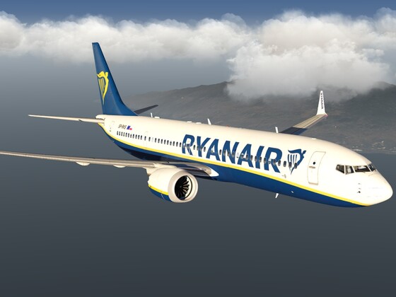 737 MAX Leaving El Hierro GCHI