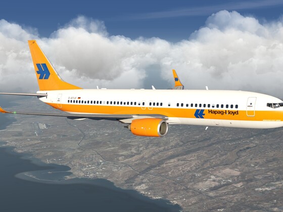 737-800 Hapag Lloyd Tenerife GCTS