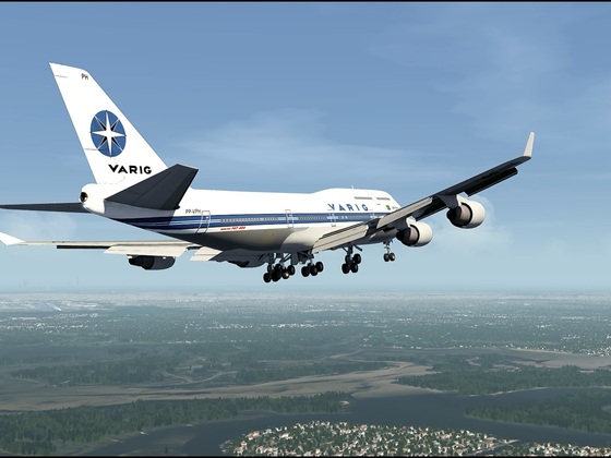 Boeing 747-400 Varig in KJFK.