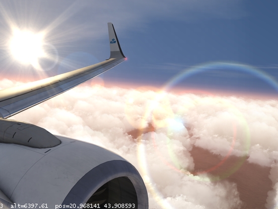 737-900ER Engine View