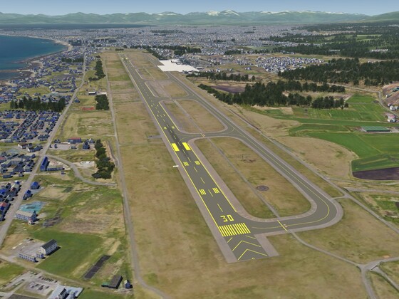 Hakodate RJCH (Japan) scenery coming soon for Aerofly!!!