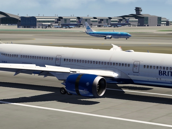 Heathrow reached successfully with the B787