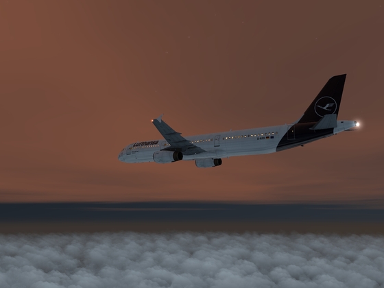 LH751 descending into ENBR