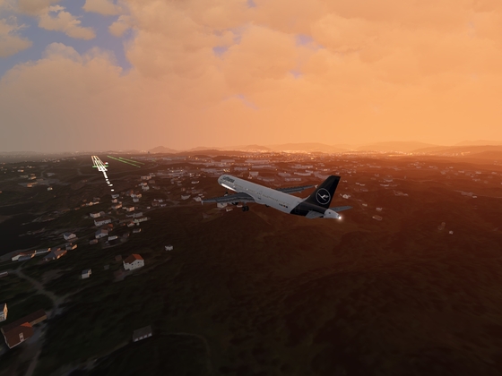 LH751 on approach to ENBR