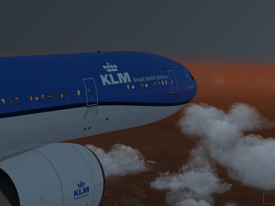 KLM's Boeing 777