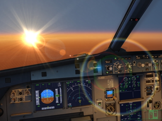 Beautiful sunset in AFS Global