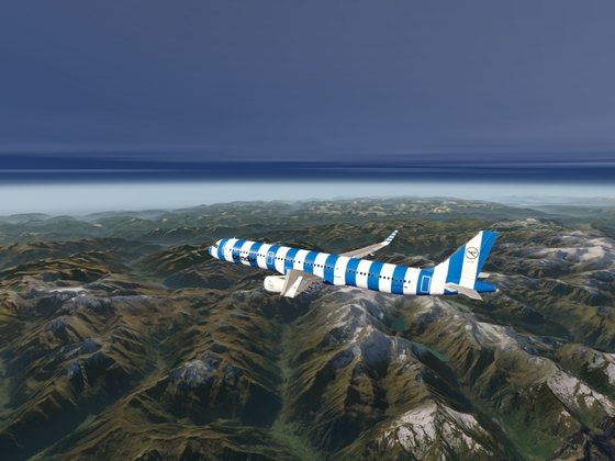 Frankfurt to the beautiful airport Corfu