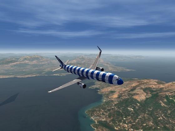 Frankfurt to the beautiful airport Corfu