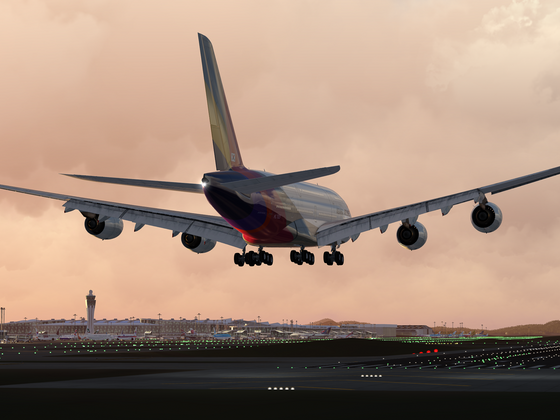 A380 | Landing at Seoul (RKSI)