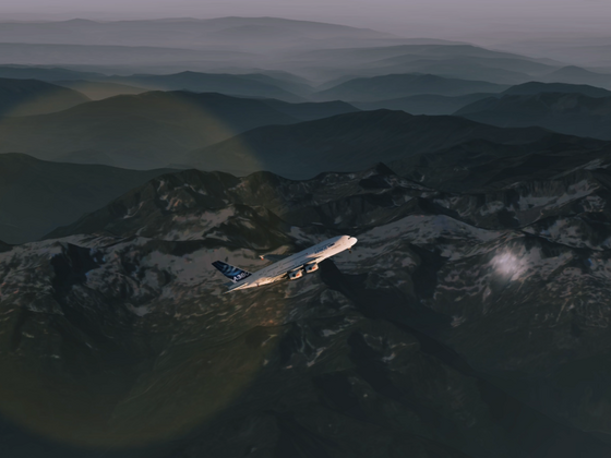 A380 performing Stall Test