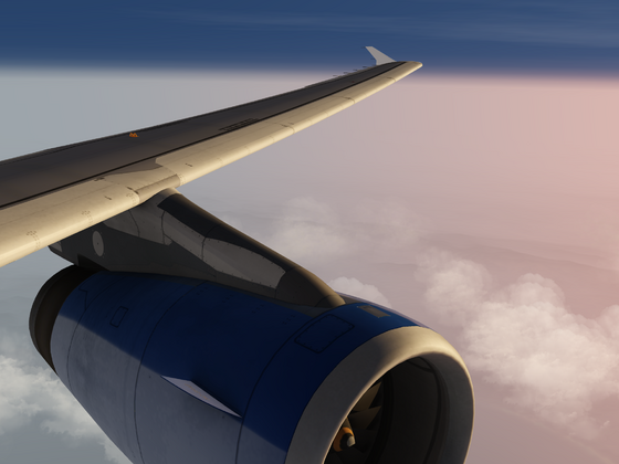 British Airways A319 Flight to KLAX